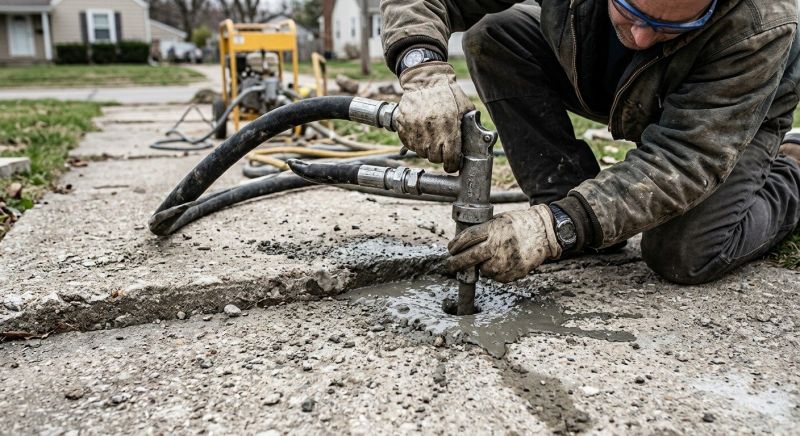 Concrete Mudjacking in Corpus Christi, TX