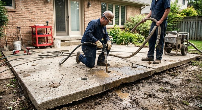 Concrete Leveling Service