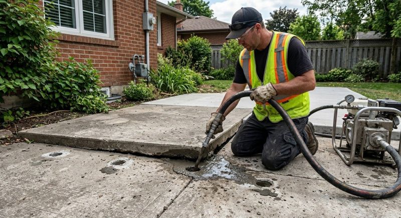 Sunken Patio Repair in San Antonio, TX